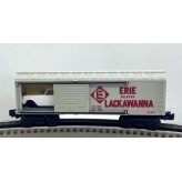 K-LINE 5713 ERIE AND LACKAWANNA AUTOMOBILE CARRIER WITH TWO AUTOS