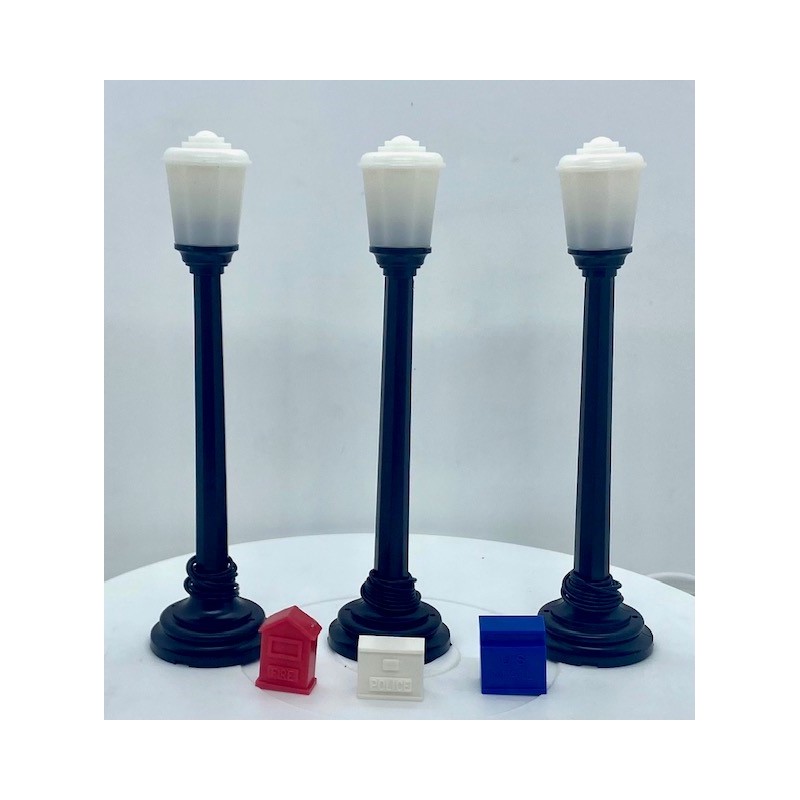 K-LINE K-106 LIGHTED LAMPPOSTS O GAUGE