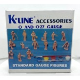 K-LINE K-4201 TRAIN STATION FIGURES STANDARD GAUGE