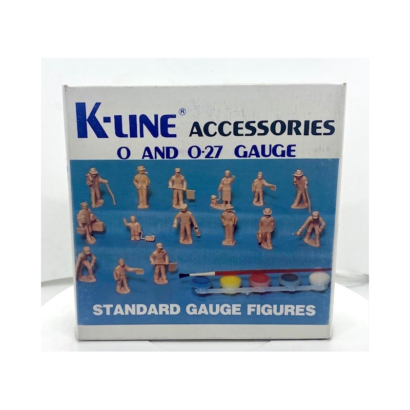 K-LINE K-4201 TRAIN STATION FIGURES STANDARD GAUGE