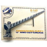 K-LINE K-149 O AND O27 GAUGE CROSSING GATE ACCESSORY