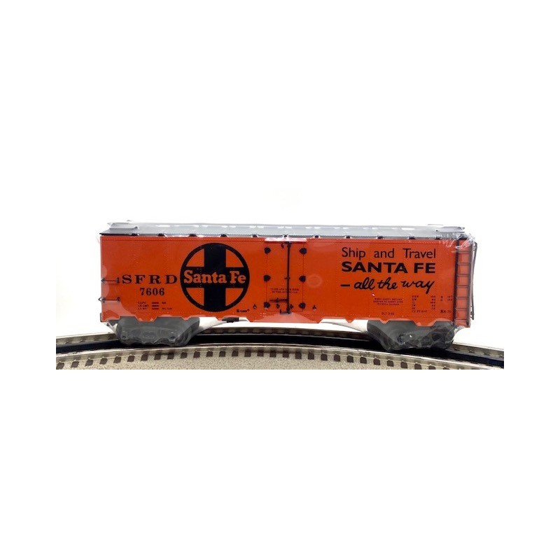 K-LINE 7606 SANTA FE STEEL SIDED REEFER O SCALE