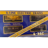 K-LINE K-6714A DULUTH MISSABE, AND IRON RANGE ORE CAR 4 PACK