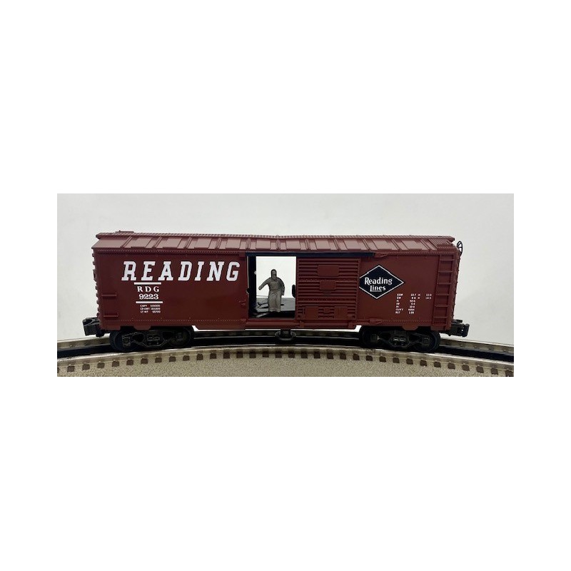 LIONEL 6-9223 READING OPERATING BOXCAR