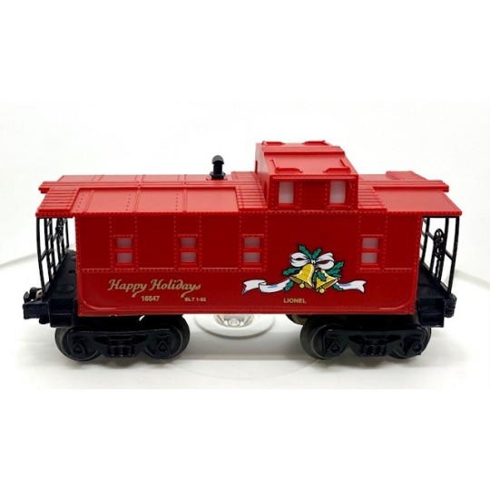 LIONEL 16547 HAPPY HOLIDAY SP TYPE CABOOSE