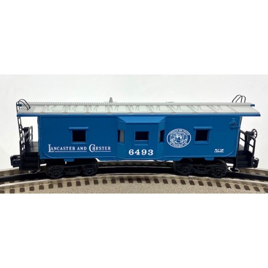 LIONEL 6-6493 LANCASTER AND CHESTER BAY WINDOW CABOOSE