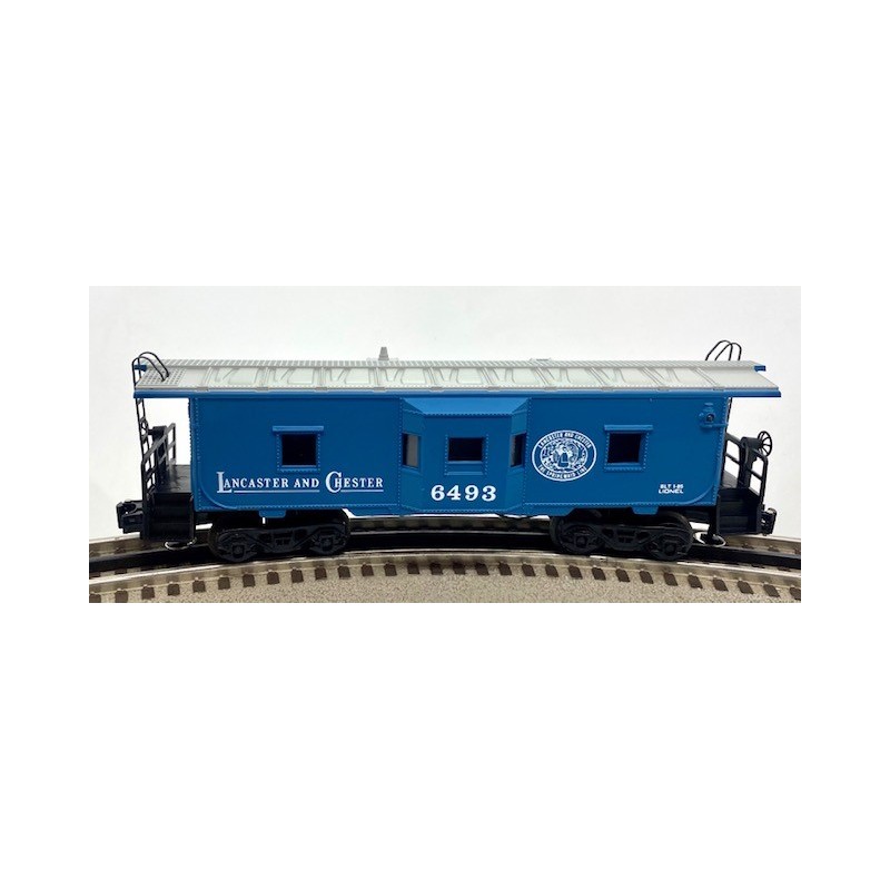 LIONEL 6-6493 LANCASTER AND CHESTER BAY WINDOW CABOOSE