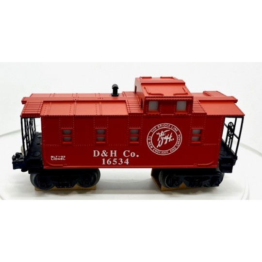 LIONEL 16534 DELAWARE AND HUDSON SP TYPE CABOOSE