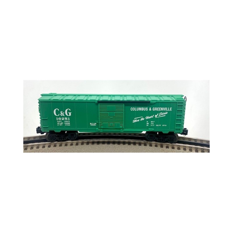 LIONEL 16251 COLUMBUS AND GREENVILLE BOXCAR
