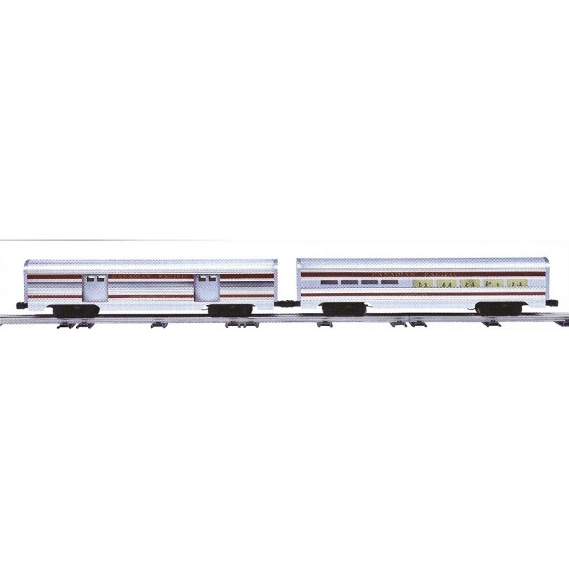 LIONEL 39151 CANADIAN PACIFIC ALUMINUM PASSENGER CARS - 2 PACK