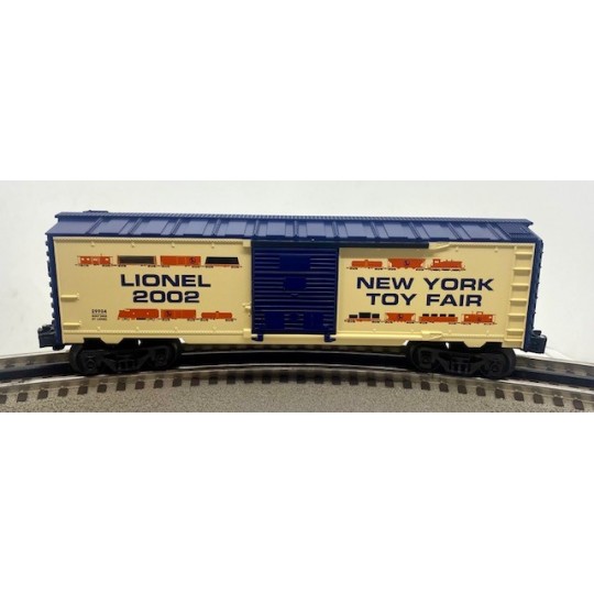 LIONEL 29904 2002 NEW YORK TOY FAIR BOXCAR