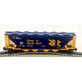 LIONEL 6-6100 ONTARIO NORTHLAND COVERED QUAD HOPPER