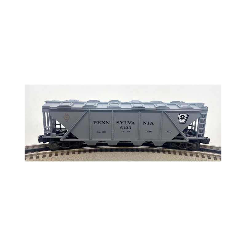 LIONEL 6-6123 PENNSYLVANIA RAILROAD COVERED QUAD HOPPER