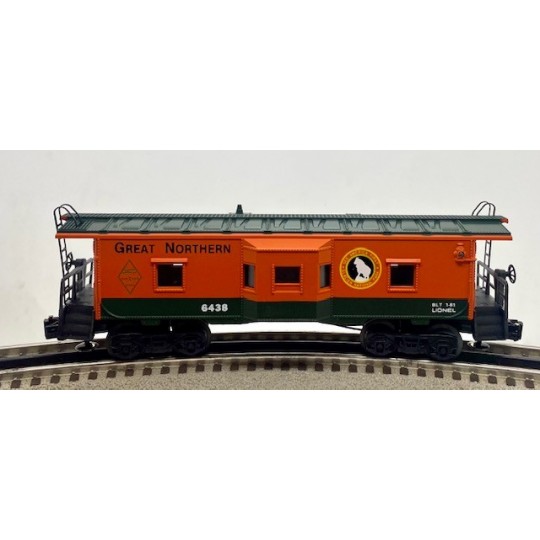 LIONEL 6-6438 GREAT NORTHERN BAY WINDOW CABOOSE