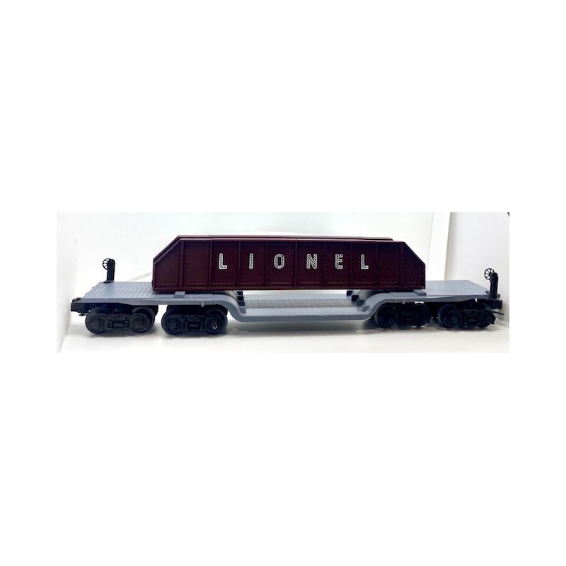 LIONEL 6-6509 DEPRESSED CENTER FLATCAR WITH GIRDERS