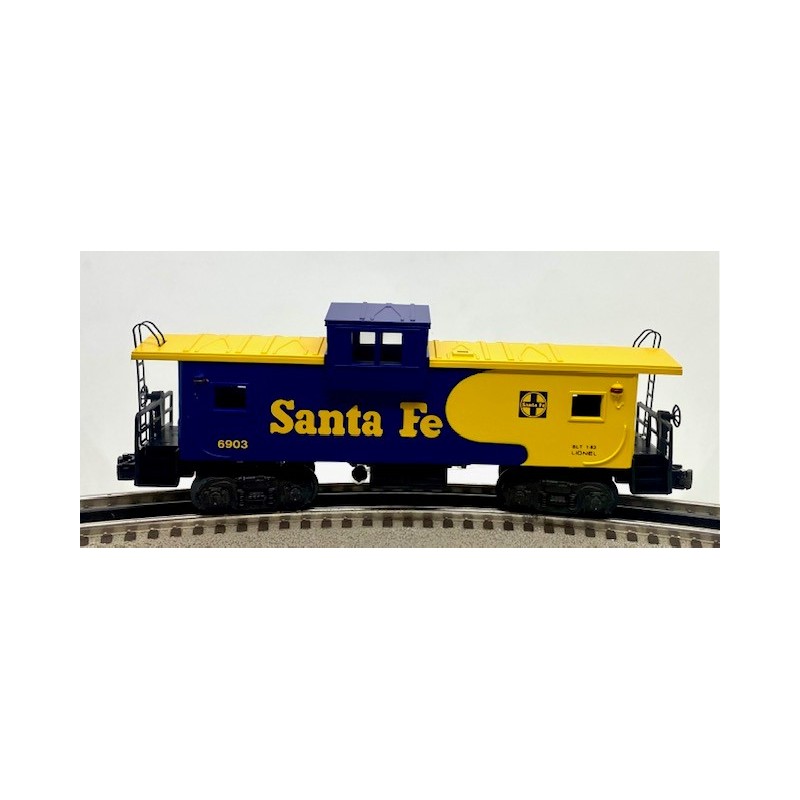 LIONEL 6-6903 SANTA FE EXTENDED VISION CABOOSE