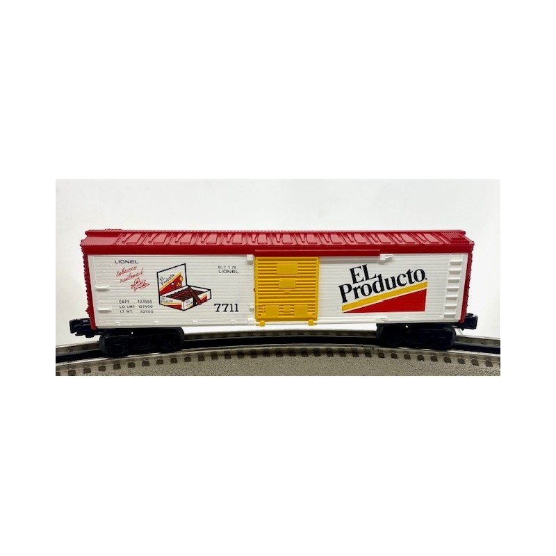 LIONEL 6-7711 EL PRODUCTO CIGARS TOBACCO BOXCAR