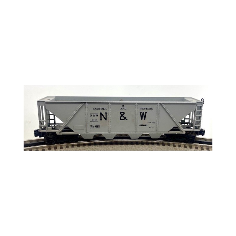 LIONEL 6-9113 NORFOLK AND WESTERN QUAD HOPPER