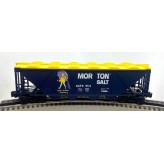 LIONEL 6-9114 MORTON SALT COVERED QUAD HOPPER