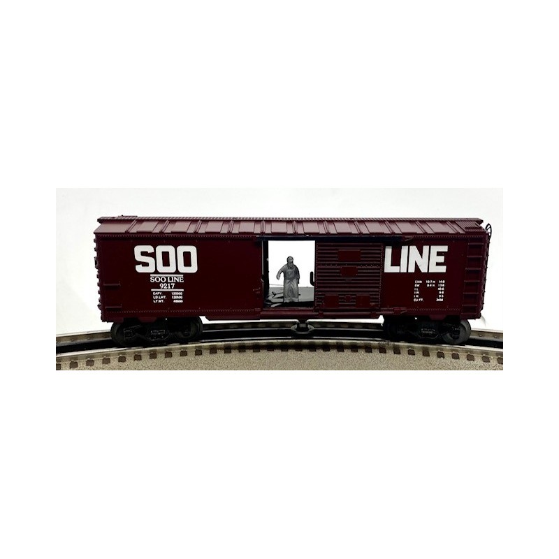 LIONEL 6-9217 SOO LINE OPERATING BOXCAR