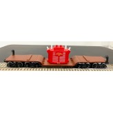 LIONEL 6-9233 DEPRESSED CENTER FLATCAR WITH TRANSFORMER