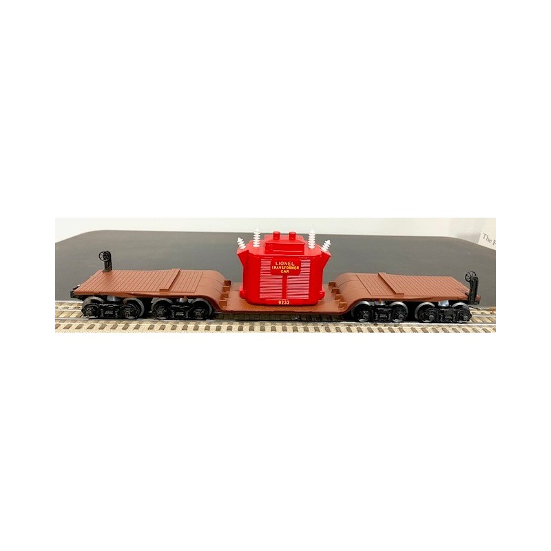 LIONEL 6-9233 DEPRESSED CENTER FLATCAR WITH TRANSFORMER