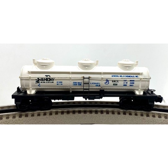 LIONEL 6-9250 GENERAL MILLS CHEMICALS WATER POXY 3-D TANK CAR