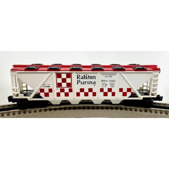 LIONEL 6-9262 RALSTON PURINA COVERED QUAD HOPPER