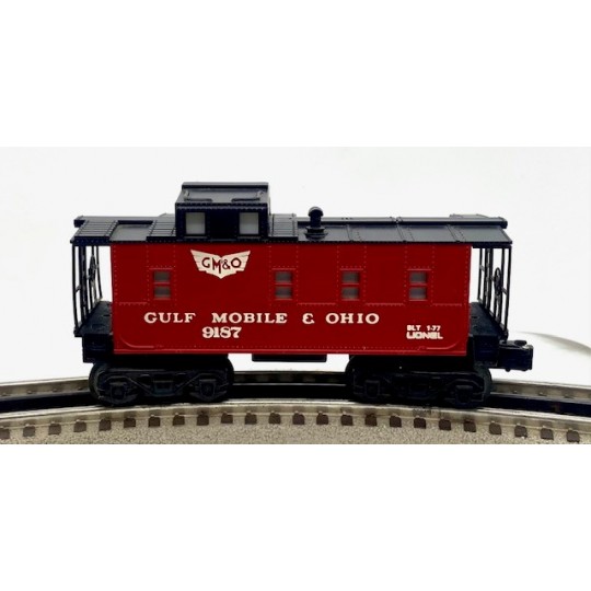 LIONEL 6-9187 GULF MOBILE AND OHIO SP-TYPE CABOOSE