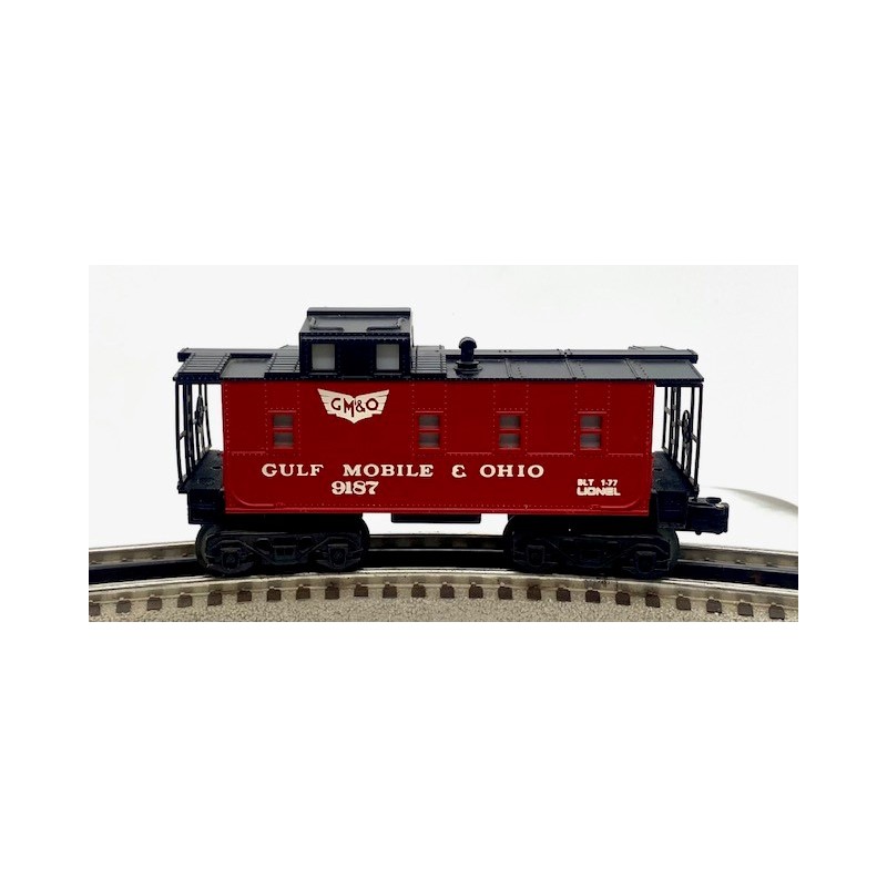 LIONEL 6-9187 GULF MOBILE AND OHIO SP-TYPE CABOOSE