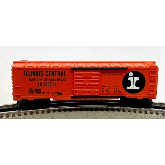 LIONEL 6-9200 ILLINOIS CENTRAL BOXCAR