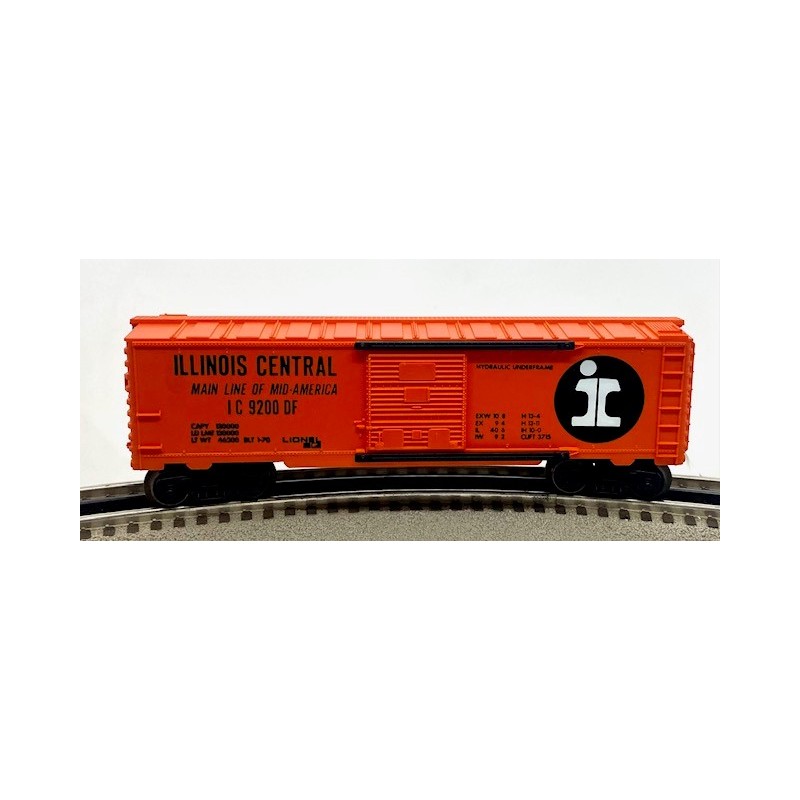 LIONEL 6-9200 ILLINOIS CENTRAL BOXCAR