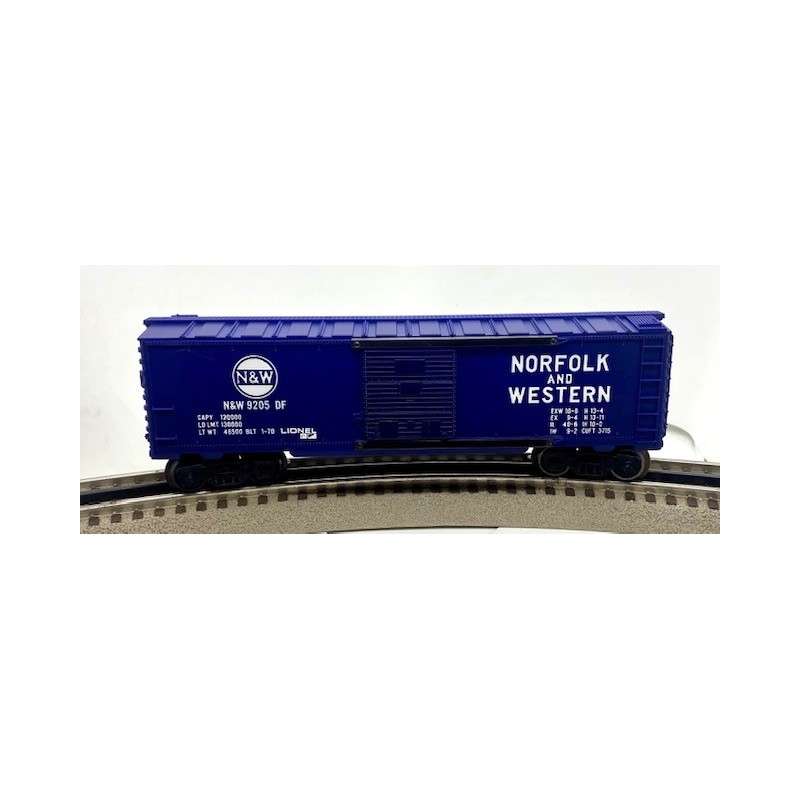 LIONEL 6-9205 NORFOLK AND WESTERN BOXCAR