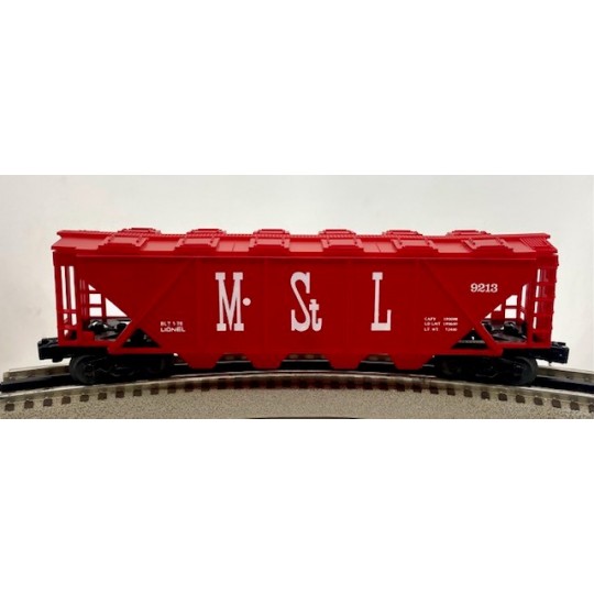 LIONEL 6-9213 MISSOURI AND ST. LOUIS COVERED QUAD HOPPER