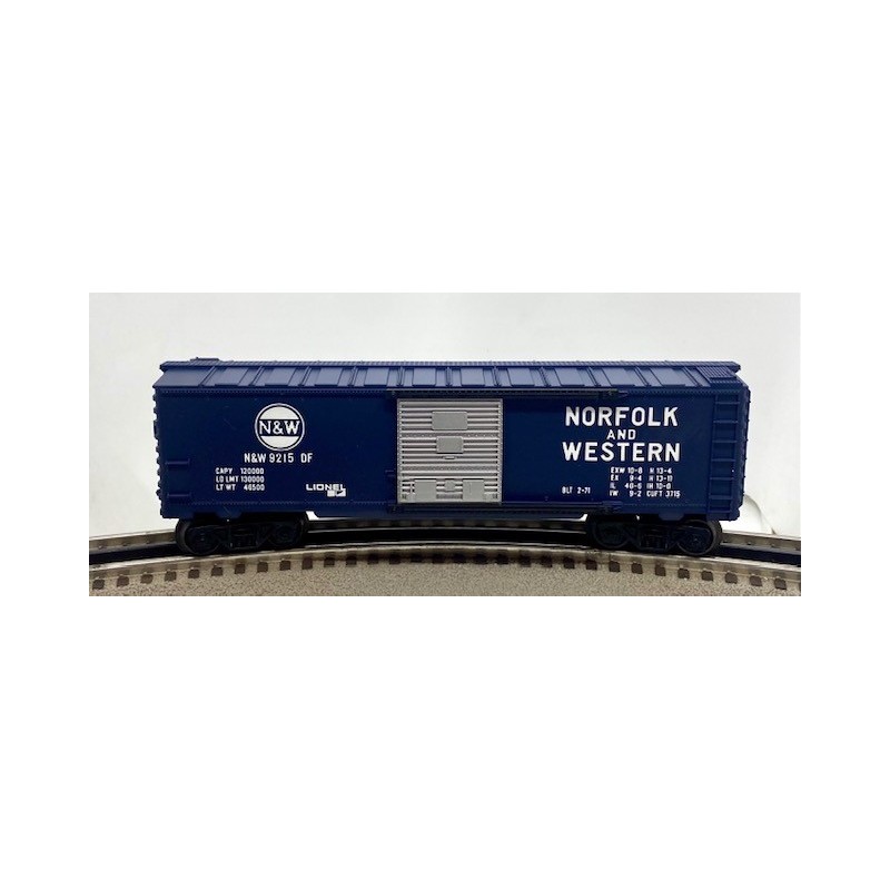 LIONEL 6-9215 NORFOLK AND WESTERN BOXCAR