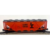 LIONEL 6-9264 ILLINOIS CENTRAL COVERED QUAD HOPPER