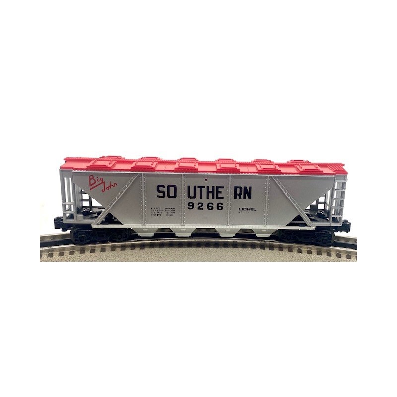 LIONEL 6-9266 SOUTHERN BIG JOHN COVERED QUAD HOPPER