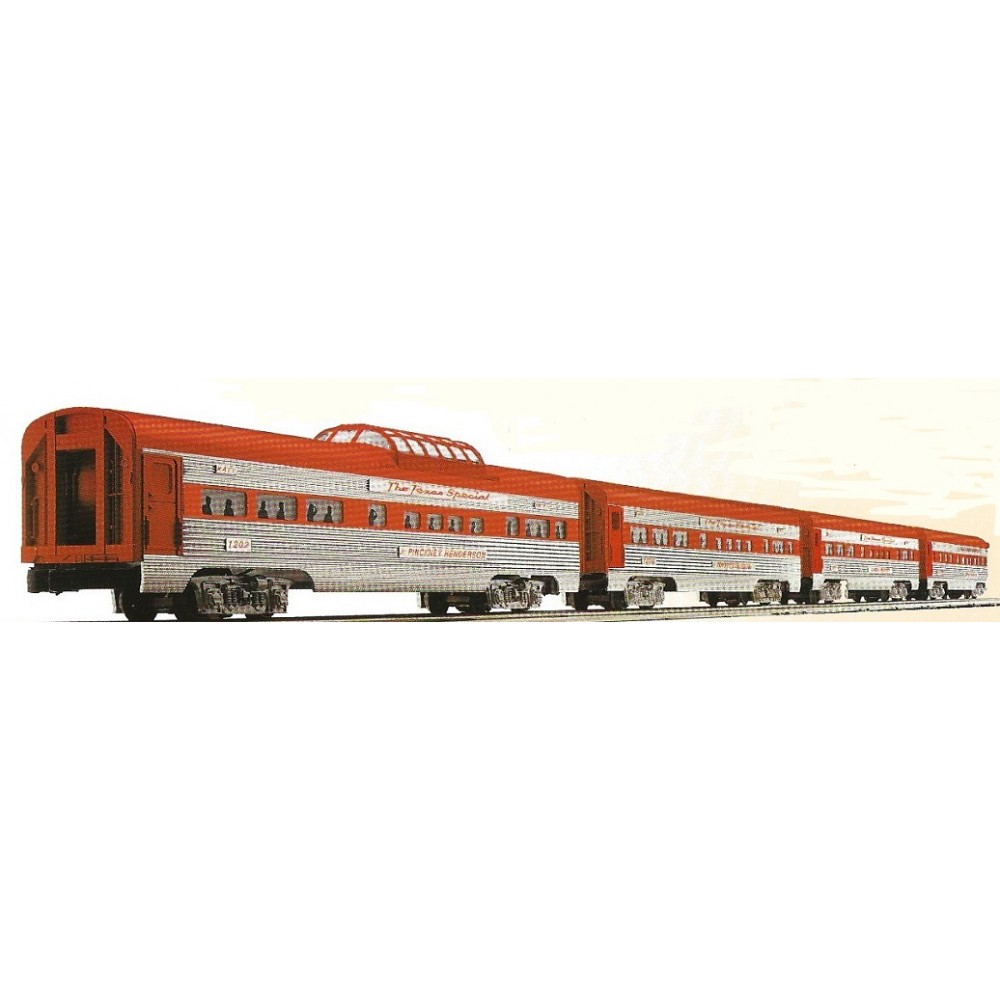 TEXAS SPECIAL PASSENGER CARS 4 PACK