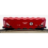 LIONEL 6-9322 SANTA FE COVERED QUAD HOPPER