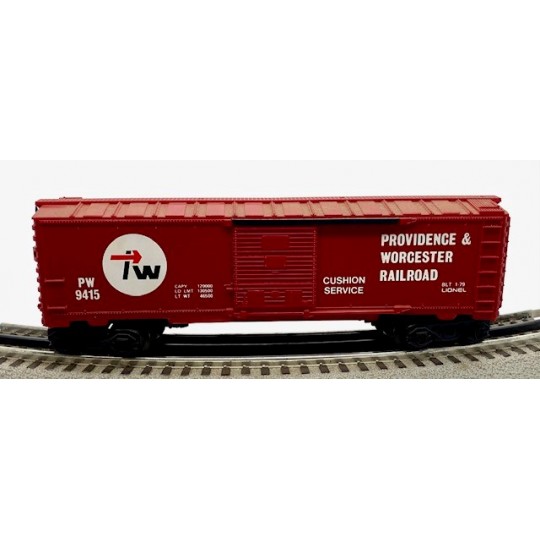 LIONEL 6-9415 PROVIDENCE AND WORCESTER BOXCAR