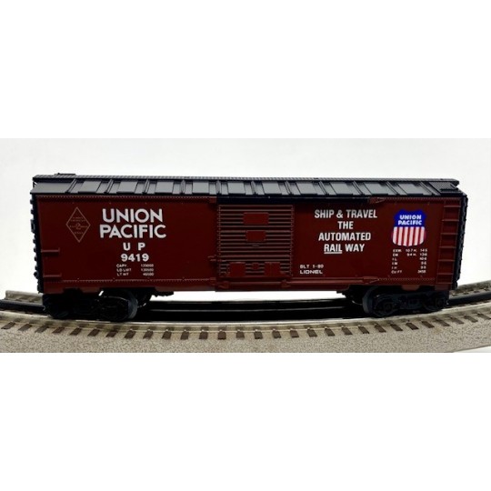 LIONEL 6-9419 UNION PACIFIC BOXCAR