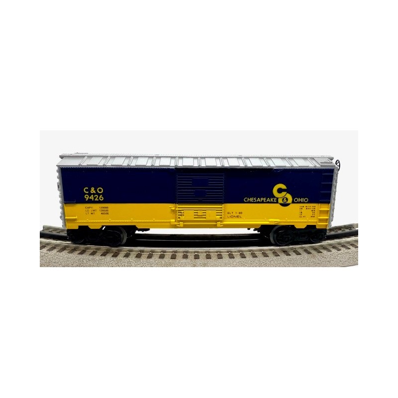 LIONEL 6-9426 CHESEAPEAKE AND OHIO BOXCAR