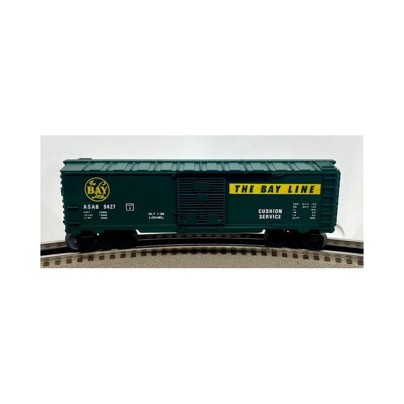 LIONEL 6-9427 BAY LINE BOXCAR