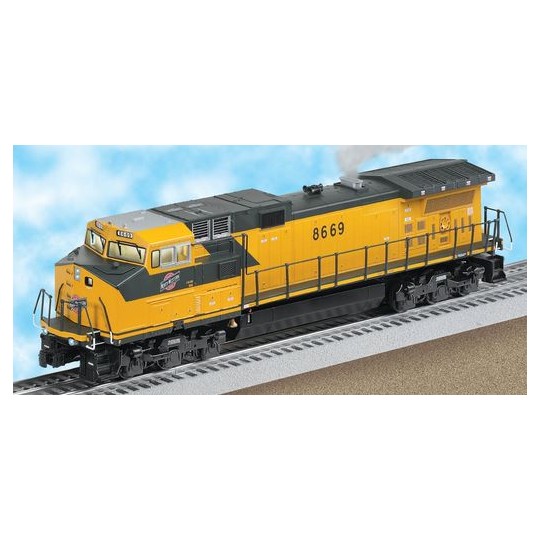 LIONEL 28228 CHICAGO AND NORTHWESTERN DASH 9 DIESEL LOCOMOTIVE