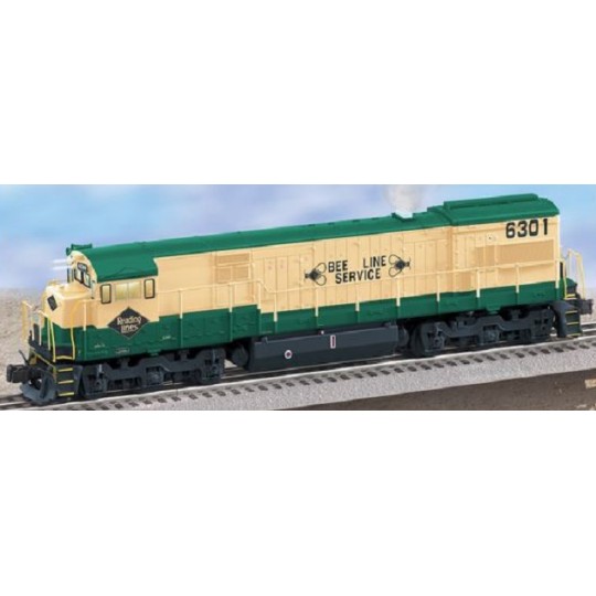 LIONEL 28237 READING U30C DIESEL LOCOMOTIVE