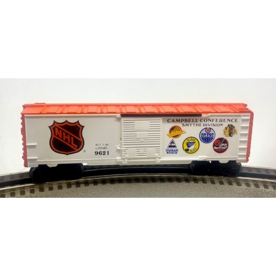 LIONEL 6-9621 NATIONAL HOCKEY LEAGUE CAMPBELL BOXCAR