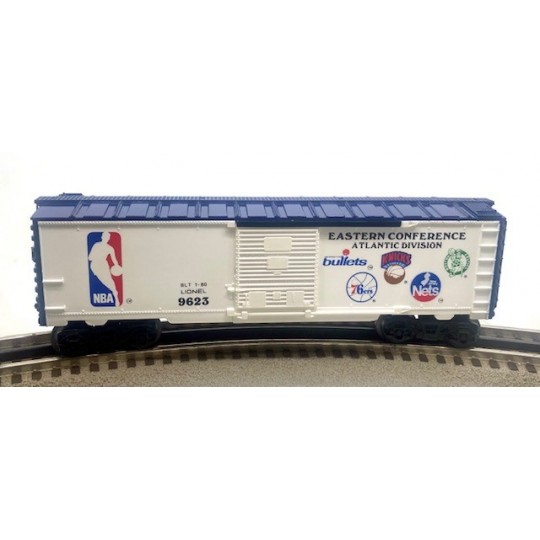 LIONEL 6-9623 NATIONAL BASKETBALL ASSOCIATION EASTERN BOXCAR