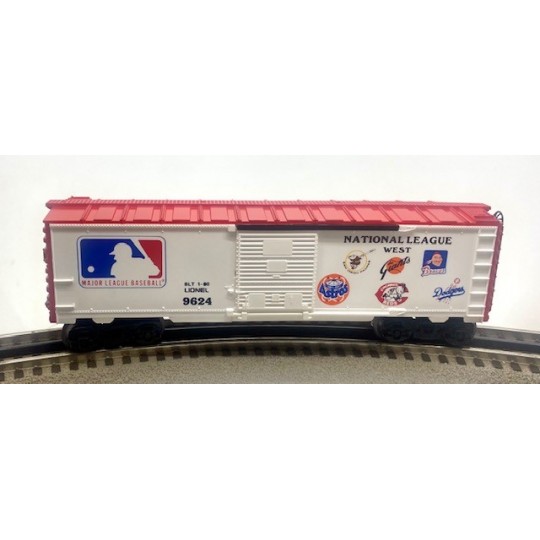 LIONEL 6-9624 NATIONAL LEAGUE BASEBALL BOXCAR