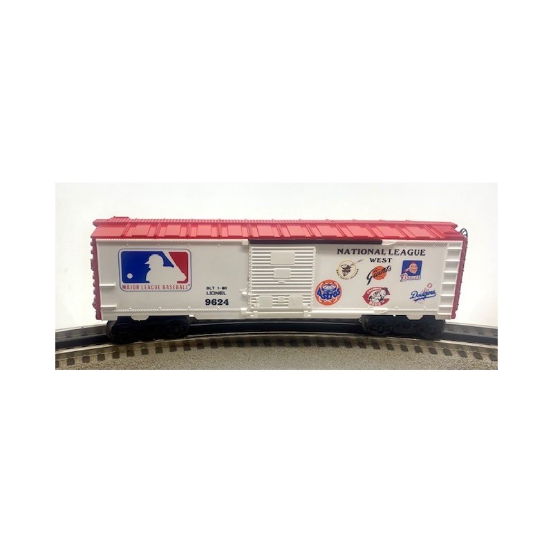 LIONEL 6-9624 NATIONAL LEAGUE BASEBALL BOXCAR