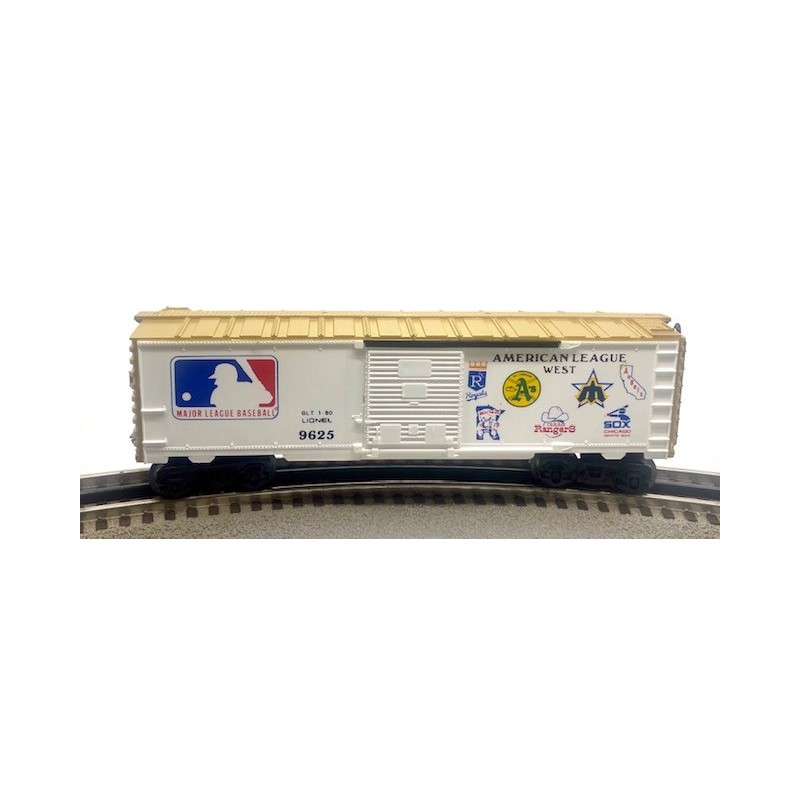 LIONEL 6-9625 AMERICAN LEAGUE BASEBALL BOXCAR